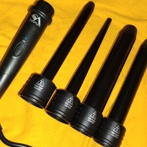 SA Black Hair Styling Wand Set